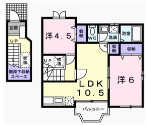 サニー・ミキＡの物件間取画像